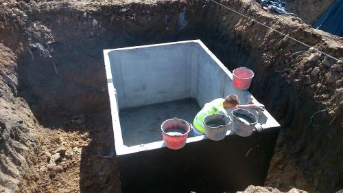 spoina zbiornika betonowego